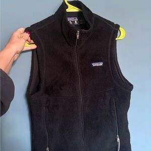 Patagonia Midnight Black Fleece Vest